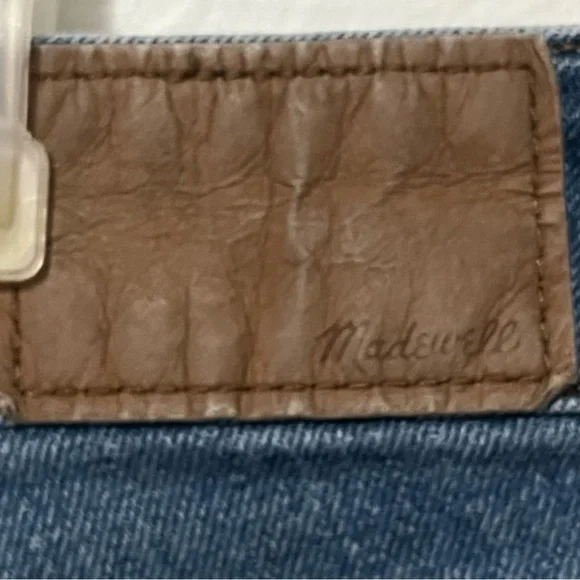 Madewell Women's Curvy Perfect Vintage Straight Leg Blue Jeans 22W - Picture 9 of 9